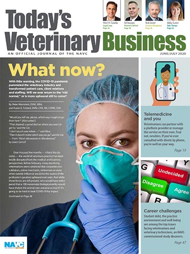 Cover of Today's Veterinary Business June 2020